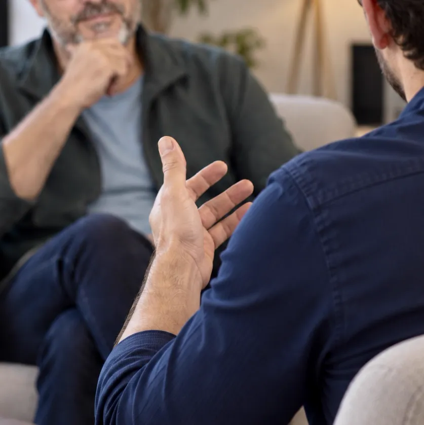 Échange en tête à tête pendant un accompagnement individuel
